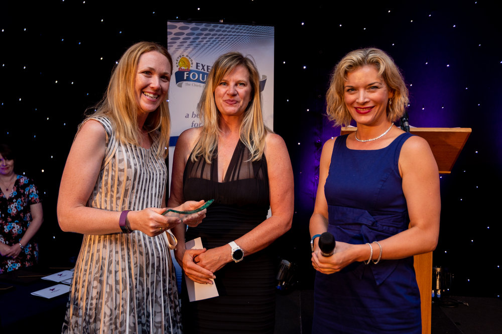 3 Ladies at Devon Sports Awards