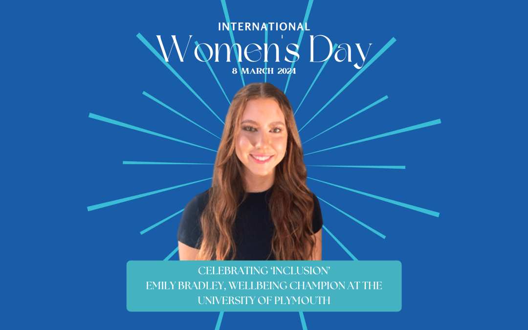 Celebrating International Women’s Day with Emily Bradley from the University of Plymouth