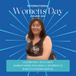 International Women's Day Celebrating 'Inclusion' with Sharon Smith, Wellbeing Champion at Babcock International